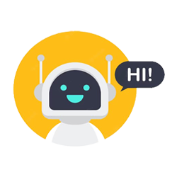 Friendly chatbot illustration